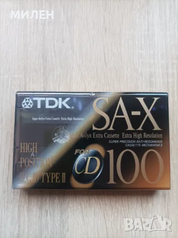 Tdk sa-x Аудио касета, снимка 1 - Аудио касети - 48481805