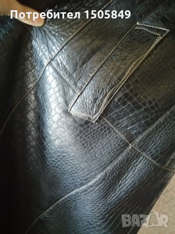 Кожух от естествена кожа, естествен косъм, снимка 5 - Палта, манта - 31257412