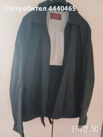 МЪЖКО КОЖЕНО ЯКЕ, снимка 4 - Якета - 49832612