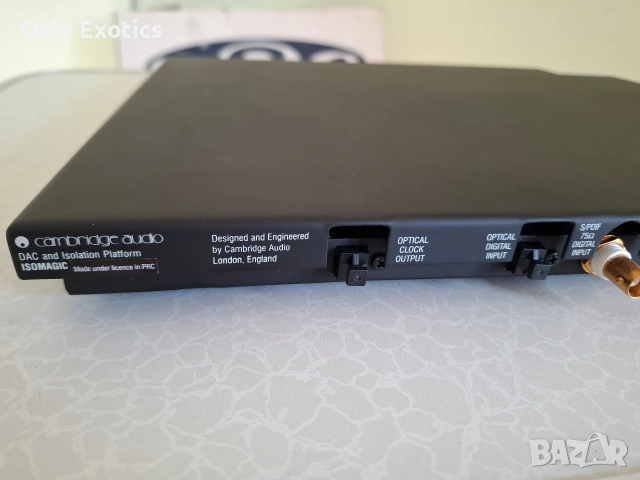 Cambridge Audio Transport + DAC, снимка 9 - Ресийвъри, усилватели, смесителни пултове - 54099602