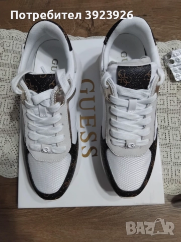 Нови дамски  кожени маратонки GUESS 38 номер