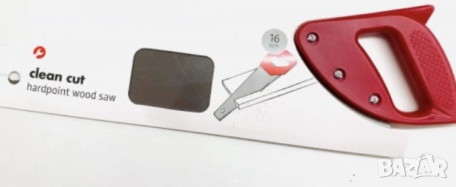 Трион за дърво с удобна пластмасова дръжка 40cm