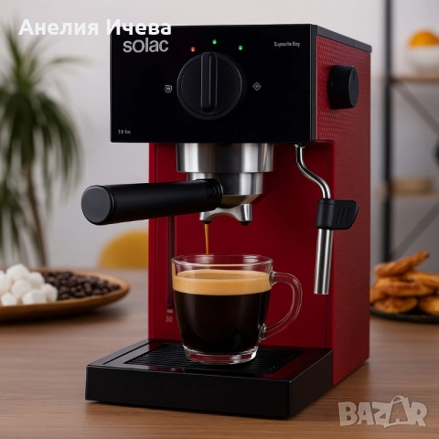 Кафе машина Solac Squisita Easy , снимка 3 - Кафемашини - 51813929