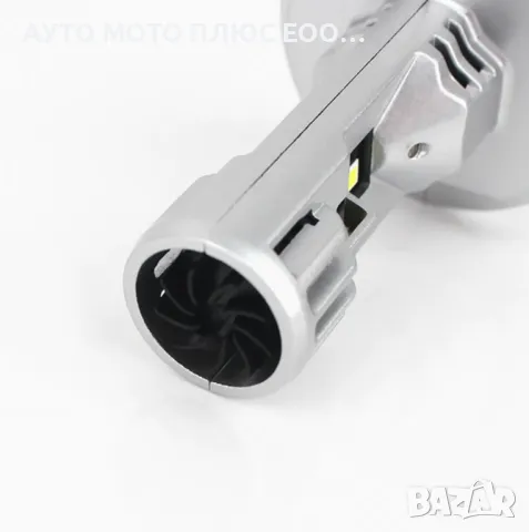 LED 30W Мини Диодни крушки H4, 12V, Canbus - 30% повече светлина., снимка 5 - Аксесоари и консумативи - 48930089