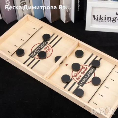 Foosball Winner Games Бордова семейна игра изработена от дърво - WJ11, снимка 2 - Настолни игри - 47726708