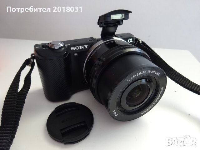 Нов Sony a5000 + 16-50mm, снимка 4 - Фотоапарати - 44146823