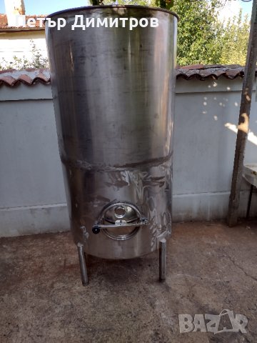 Неръждаем съд за ферментация - 1650 л.