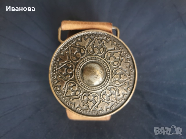 Дамски колан от телешка кожа 