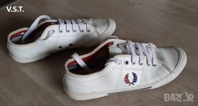 Оригинални Fred Perry Мъжки Маратонки Естествена Кожа