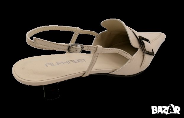 ОБУВКИ ДАМСКИ БЕЖОВИ от ALPHABET ГЕРМАНИЯ , снимка 6 - Дамски обувки на ток - 32040358