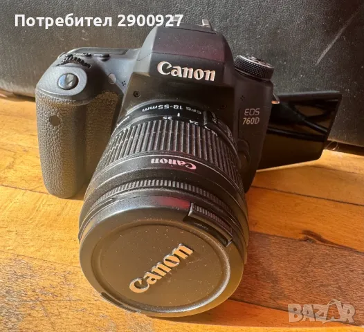 Canon 760D, снимка 2 - Фотоапарати - 48845937