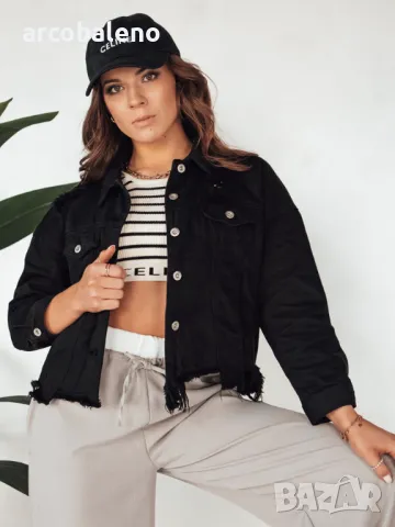 MOLI Дамско овърсайз дънково яке, 6цвята , снимка 4 - Якета - 48900826