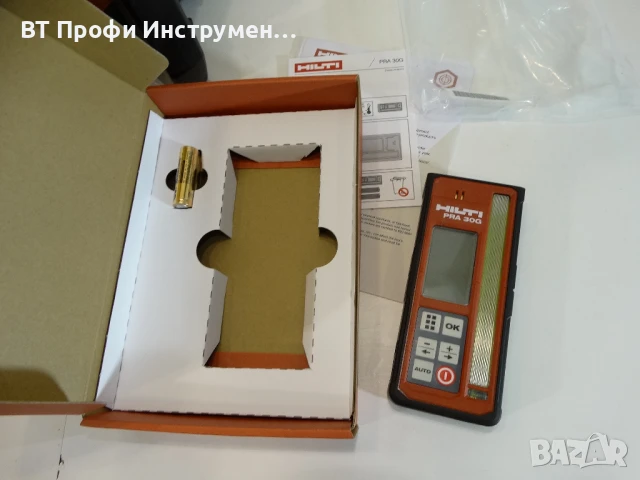 Hilti PR 30 HVSG A12 - Ротационен лазерен нивелир със зелен лъч, снимка 10 - Измервателни инструменти - 51186342