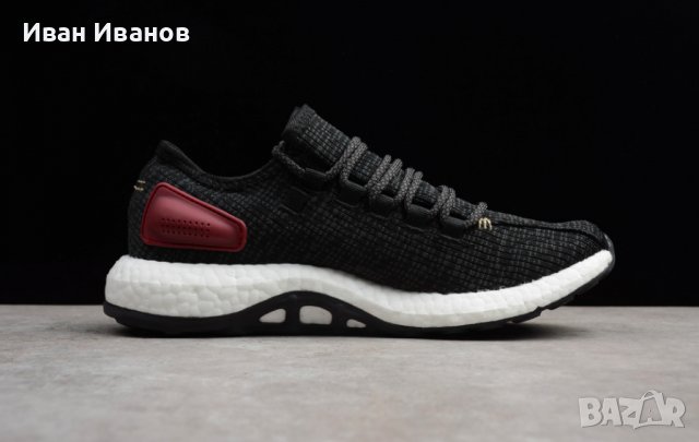маратонки  Adidas PureBoost Burgundy  номер 41 ,5-  42, снимка 2 - Маратонки - 37453295