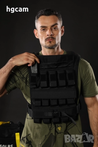 Тренировъчни жилетки GARV Traning Prism - Камуфлаж и Черна, снимка 3 - Фитнес уреди - 52238832