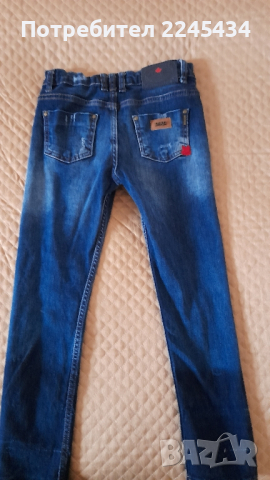 Детски оригинални дънки за момче на DSQUARED 2, снимка 2 - Детски панталони и дънки - 44599400