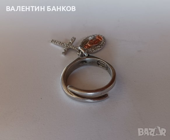 Сребърни дамски пръстени с камъни, снимка 9 - Пръстени - 43153895