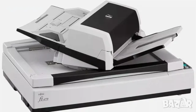 Професионален високоскоростен скенер Fujitsu fi-6770 (ADF + Flatbed) – Отлично състояние!, снимка 16 - Принтери, копири, скенери - 56011434