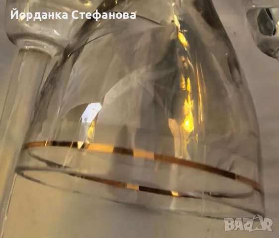 Сервиз за ракия, старинен,соц, снимка 8 - Сервизи - 56306543