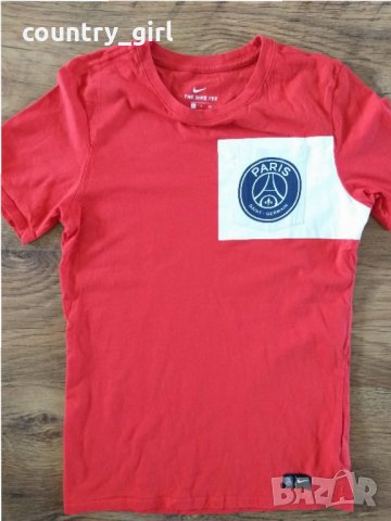 Nike PSG Paris Saint‑Germain - страхотна мъжка тениска, снимка 4 - Тениски - 29587849