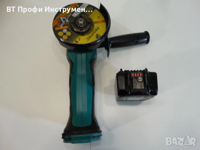 Makita DGA 452 - Акумулаторен ъглошлайф, снимка 8 - Ъглошлайфи - 53932725