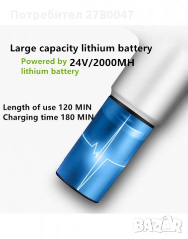 Професионален мускулен вибрационен масажор за цялото тяло Fascial Gun, снимка 9 - Масажори - 30068662