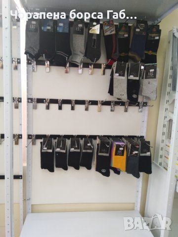 Метален стелаж с куки и 2 полици, снимка 3 - Шкафове и рафтове - 29867480