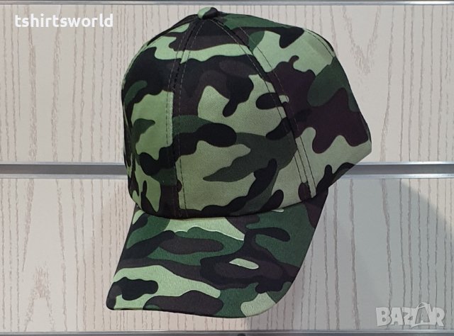 Нова шапка с козирка Камуфлаж, унисекс, снимка 5 - Шапки - 37501862