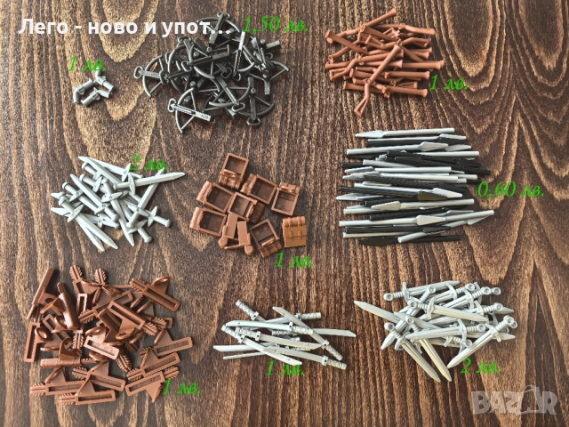 НОВИ LEGO минифигурки рицар пират сокол вълк форестмен /17 юли 2025/, снимка 12 - Колекции - 49567716