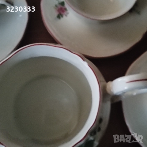 Порцеланов сервиз за кафе барок, снимка 11 - Сервизи - 52192847