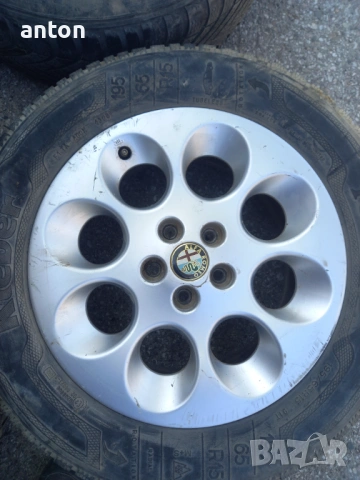 4 броя джанти с гуми , снимка 3 - Гуми и джанти - 54259894