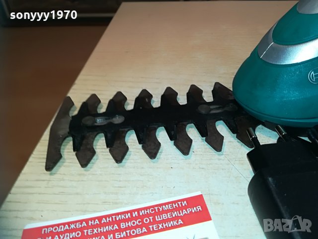 bosch li-ion храсторез-внос швеция, снимка 5 - Градинска техника - 29921266