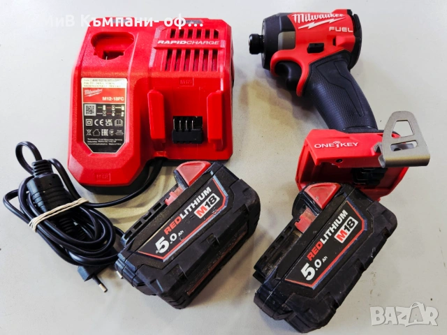 Акумулаторен гайковерт ударен MILWAUKEE M18 ONEID3 07398-25