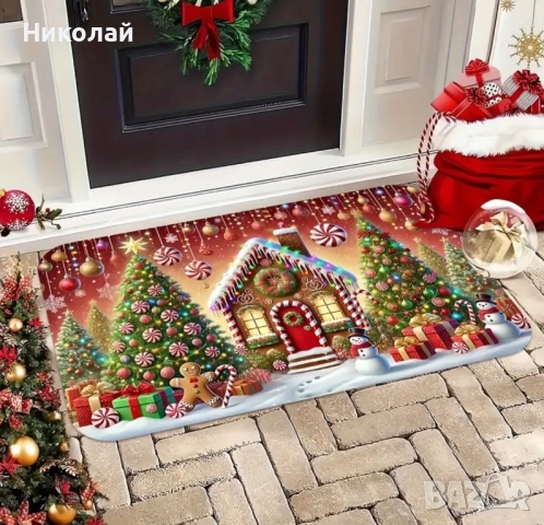 Коледна постелка