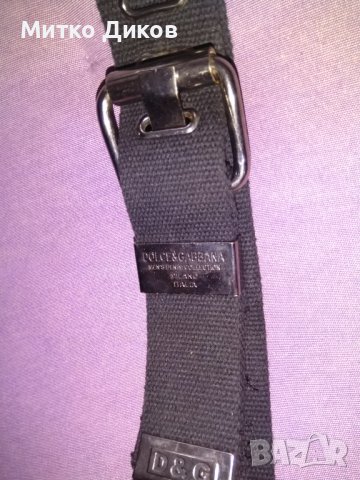  Колан марков на DOLCE&GABBANA 113см дълъгна 4.5см ширина, снимка 3 - Колани - 39350708