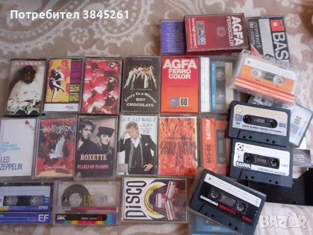 АУДИО касети два кашона, снимка 2 - Аудио касети - 55896676