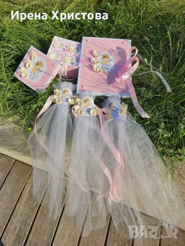 Комплекти за кръщене, снимка 9 - Декорация - 54155890