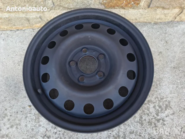 5х114,3 - 16 цола 5 x 114.3 един брой метална джанта 5x114.3 hyundai kia toyota mitsubishi джанти, снимка 3 - Гуми и джанти - 56128268