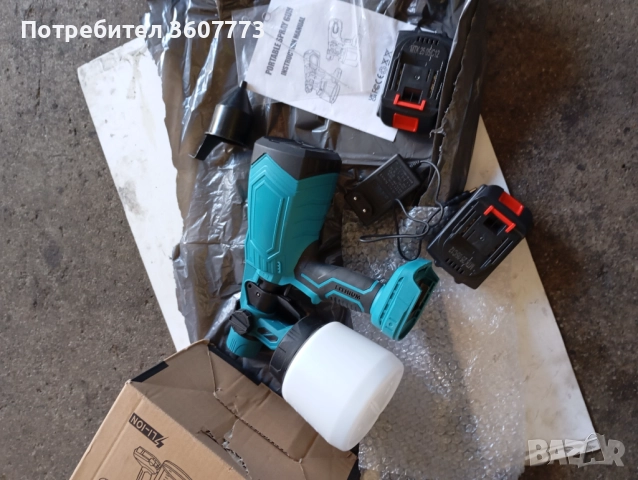 Пистолет за боядисване на  боя , латекс, снимка 6 - Други машини и части - 52061490