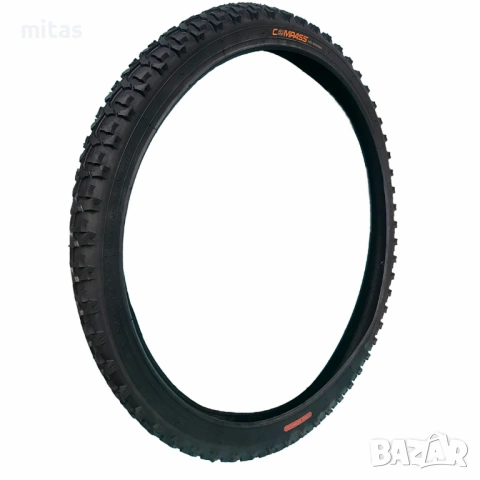 Външна гума за велосипед COMPASS (24 х 1.95) Защита от спукване - 3мм., снимка 6 - Части за велосипеди - 39355461