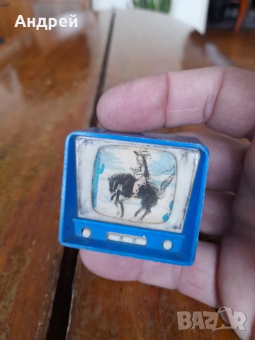 Стар сувенир Телевизорче #2, снимка 3 - Други ценни предмети - 40324973