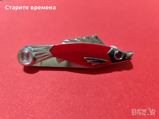 ВИНТИДЖ СЪВЕТСКО ДЖОБНО НОЖЧЕ ТИП РИБА, снимка 3 - Ножове - 54138274