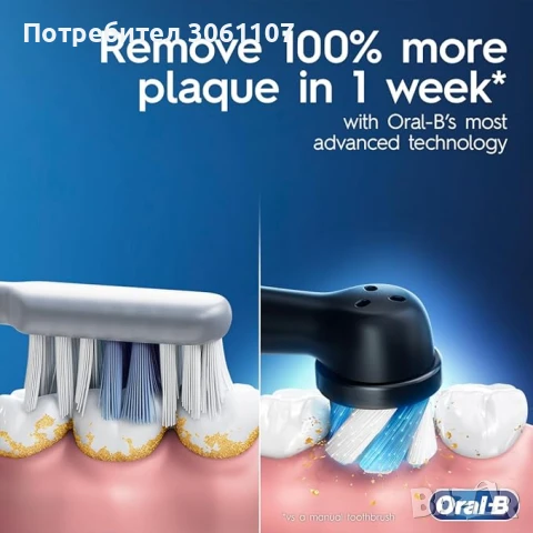 Електрическа четка за зъби Oral-B iO 4 Магнитна технология 4 режима, снимка 4 - Други - 50975902