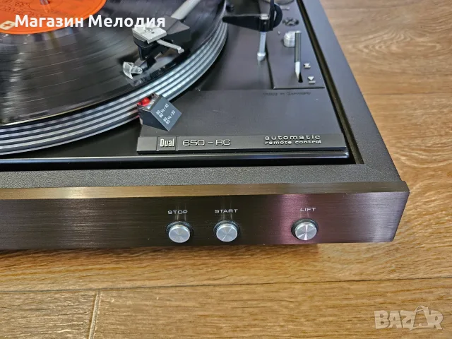 Грамофон Dual CS 650 RC Electronic Direct Drive – Перфектен Пълен Автомат, Made in W. Germany, снимка 7 - Грамофони - 55940039