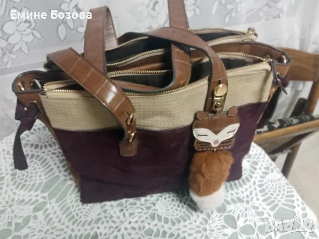 ПРОДАВАМ ДАМСКИ ЧАНТИ РАЗЛИЧНИ - Zara,geniene,PARFOIS, снимка 6 - Чанти - 50320279