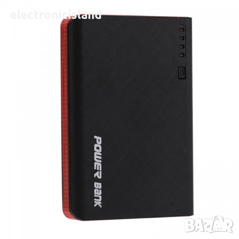 2.1A 4х USB Power Bank 4x 18650 Зарядно за батерия Направи си сам Кутия Калъф Комплект за телефон, снимка 1 - Външни батерии - 37528538