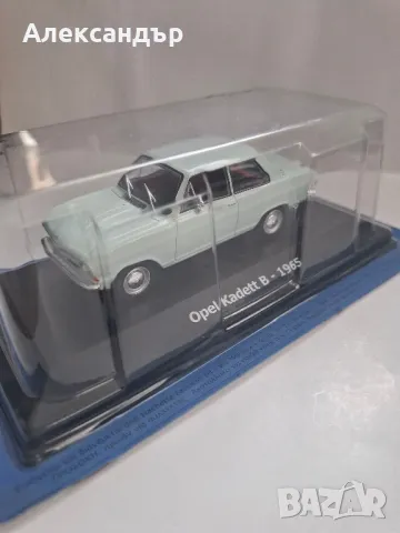 Opel Kadett B - 1965 на Hachette в мащаб 1:43 играчка количка модел, снимка 2 - Колекции - 49916816