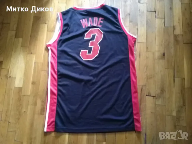 Miami Heat NBA  Dwyane Wade #3 баскетболни тениски домакини и гости размер М, снимка 15 - Баскетбол - 49910818