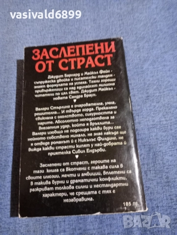 Джудит Майкъл - Заслепени от страст , снимка 3 - Художествена литература - 52957892