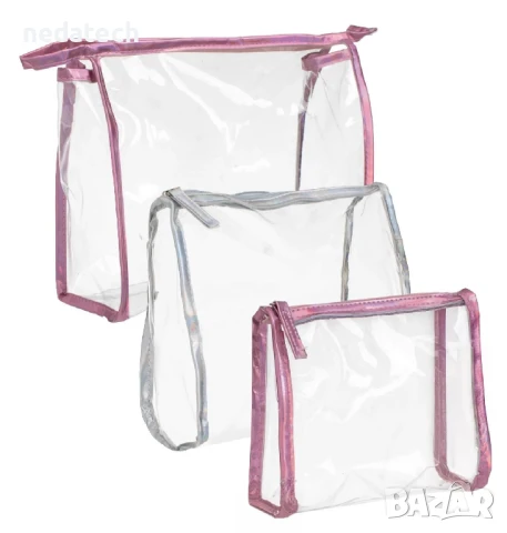 Комплект несесери, 26,5x9x20 см - 3 бр.